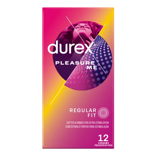 Durex Pleasure Me Ribbed And Dotted