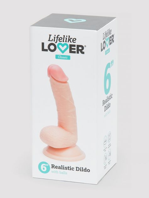 Lifelike Lover Classic Realistic Dildo 6 Inch