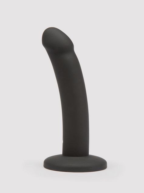 Curved Silicone Suction Cup Dildo 5.5 Inch